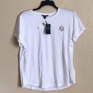 NWT Lauren Ralph Lauren women’s White size XL/TG casual Top